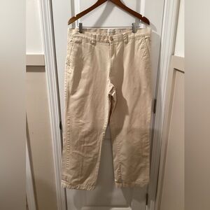 Classic Khakis Beige Pants